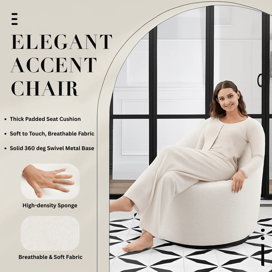 Bondi Swivel Accent Chair