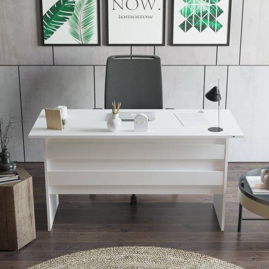 Valmere Office Desk White