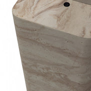 414 Travertine Mirror