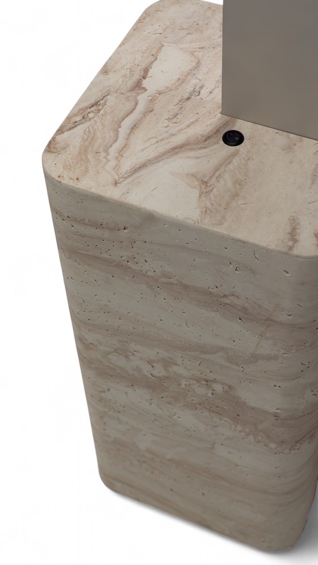 414 Travertine Mirror