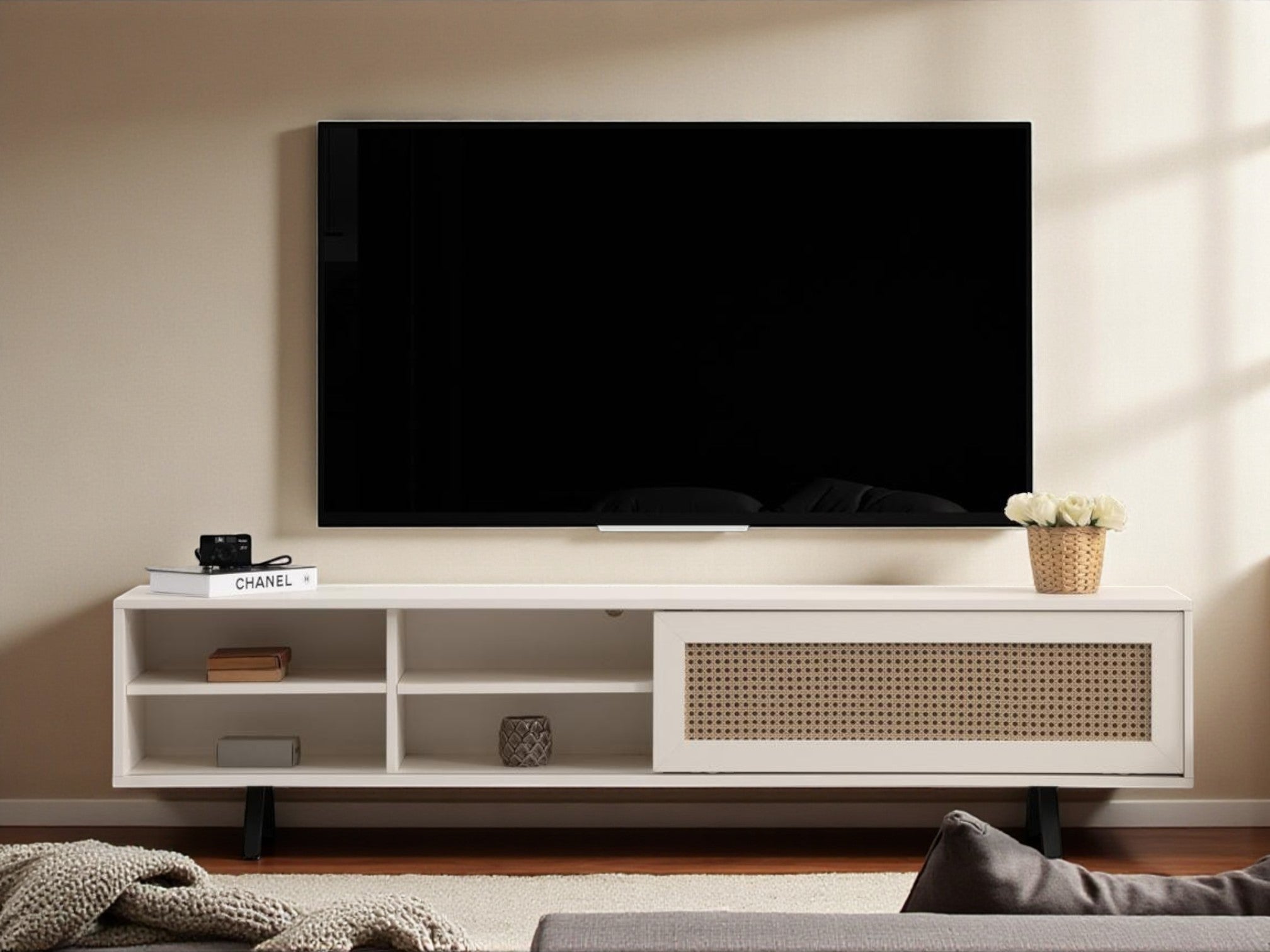 Finn Tv Unit Cream 200cm