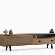 Finn Tv Unit Oak 200cm