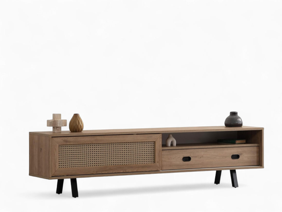 Finn Tv Unit Oak 200cm