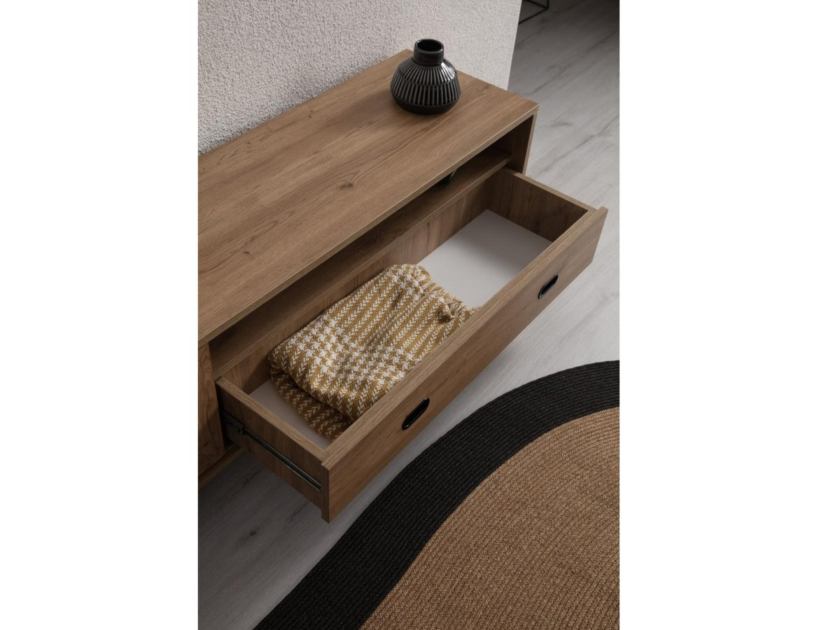 Finn Tv Unit Oak 200cm