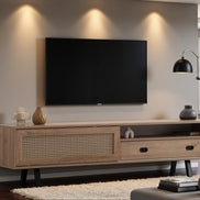 Finn Tv Unit Oak 200cm