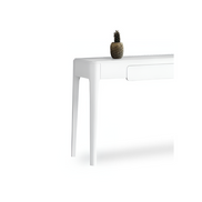 Hannah White Console Table