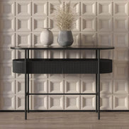 Norix Console Table Black