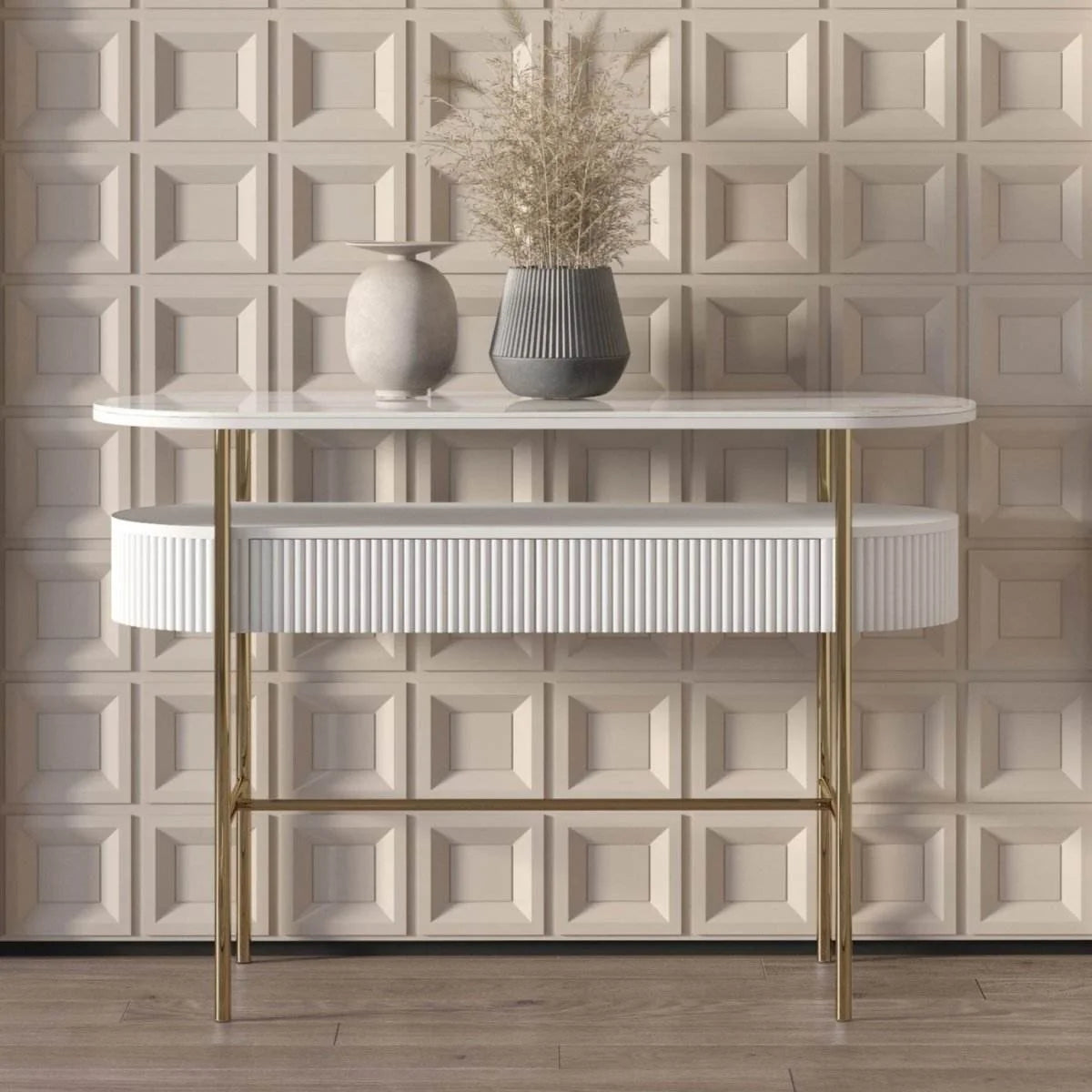 Norix Console Table White