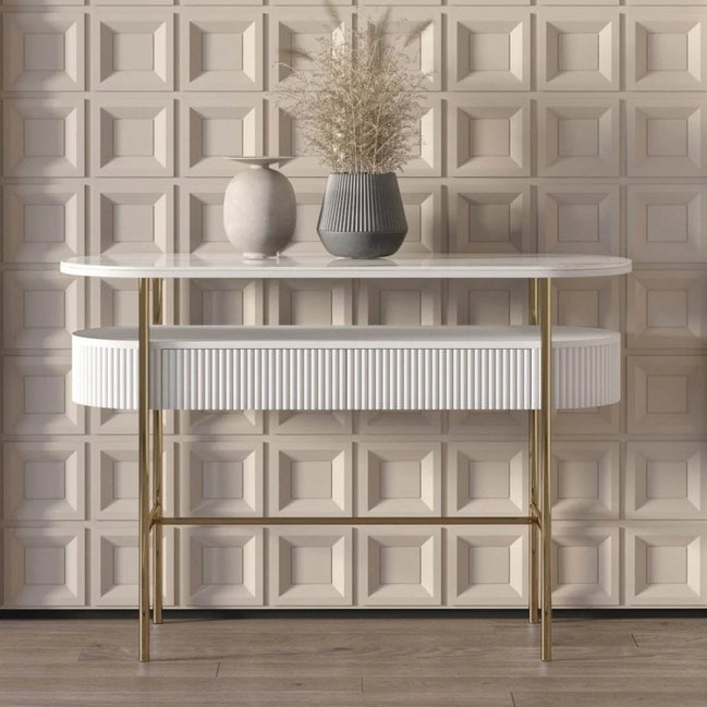 Norix Console Table White