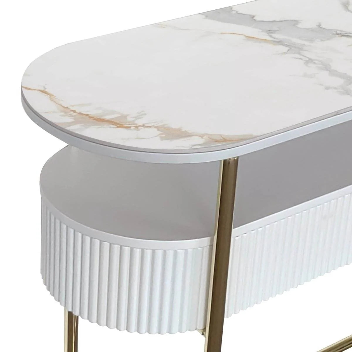 Norix Console Table White
