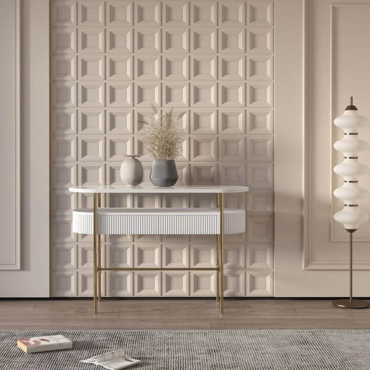Norix Console Table White