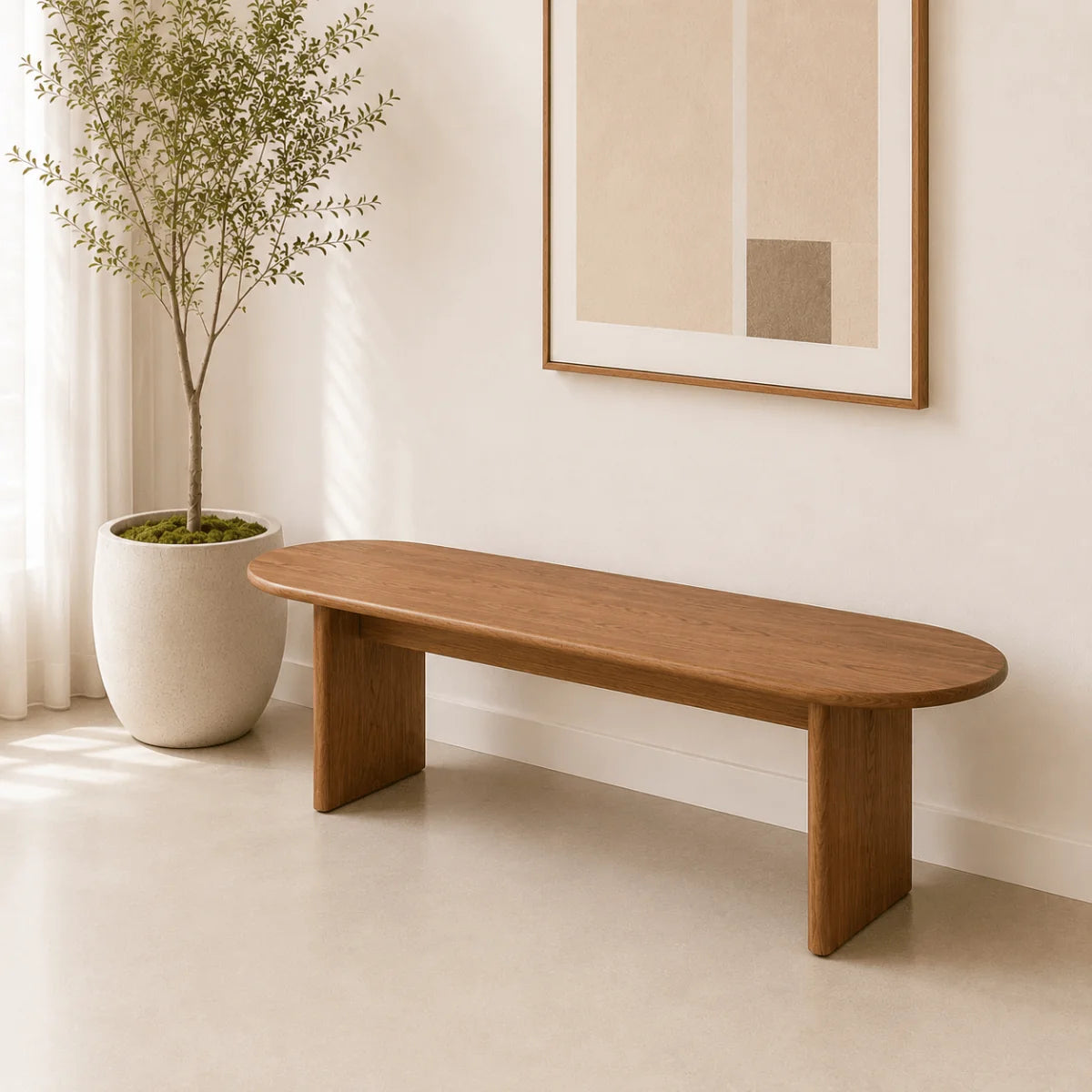 Bexley Bench Brown