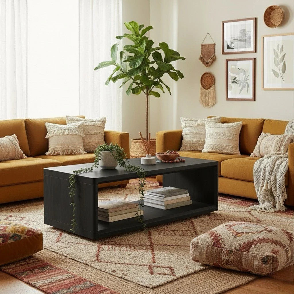 Veynor Coffee Table Black