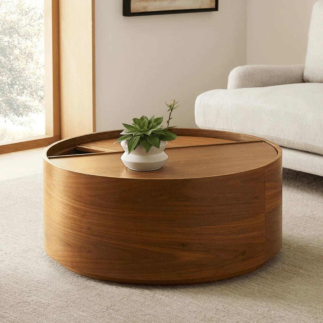 Selric Storage Coffee Table Brown