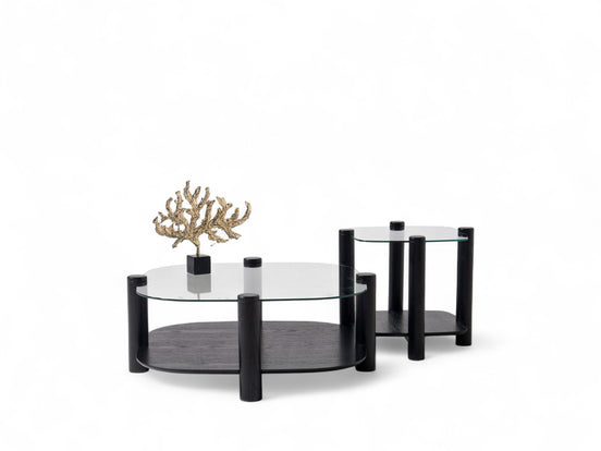 Libre Black Coffee Table Set