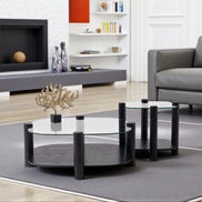 Libre Black Coffee Table Set