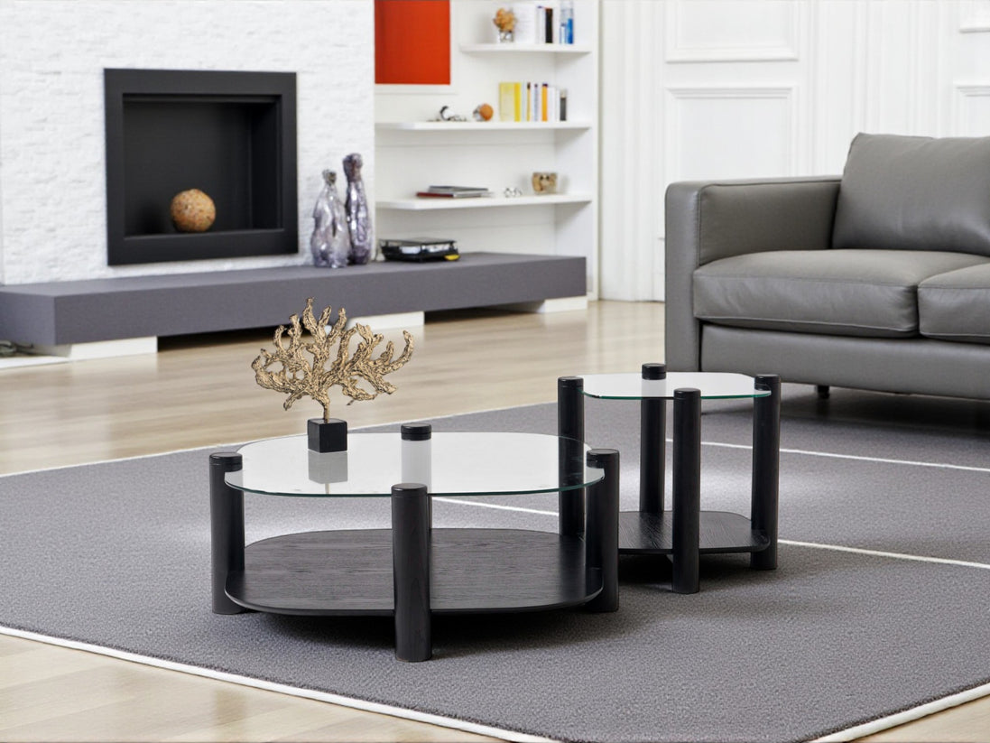 Libre Black Coffee Table Set
