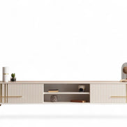 Lincoln Wooden Tv Unit Cream 200cm