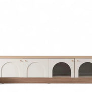Milos Tv Unit Cream Oak