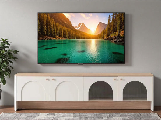 Milos Tv Unit Cream Oak
