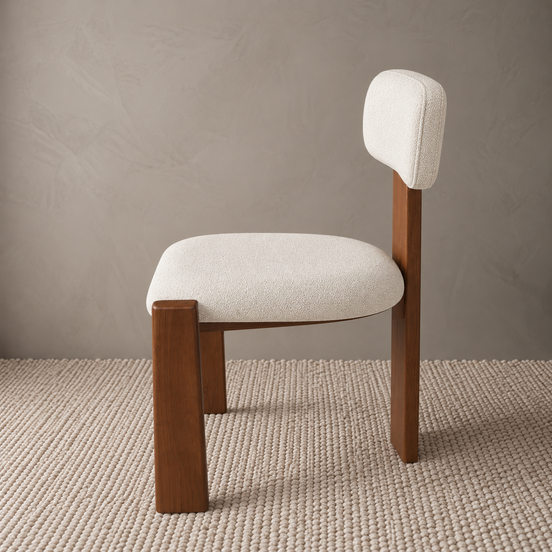 Vance Wood Dining Chair Brown