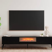 Myra Fire Tv Stand Black