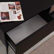 Myra Fire Tv Stand Black