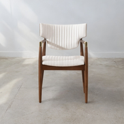 Nera Wood Armchair Beige
