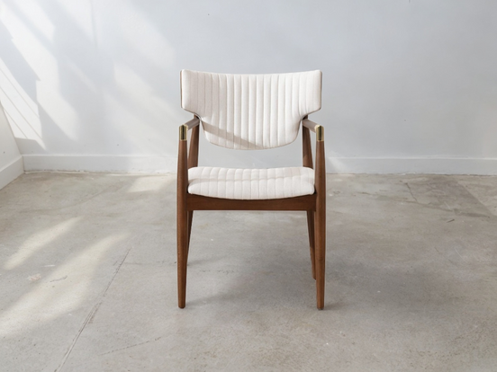 Nera Wood Armchair Beige