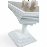 Nile White Side Table