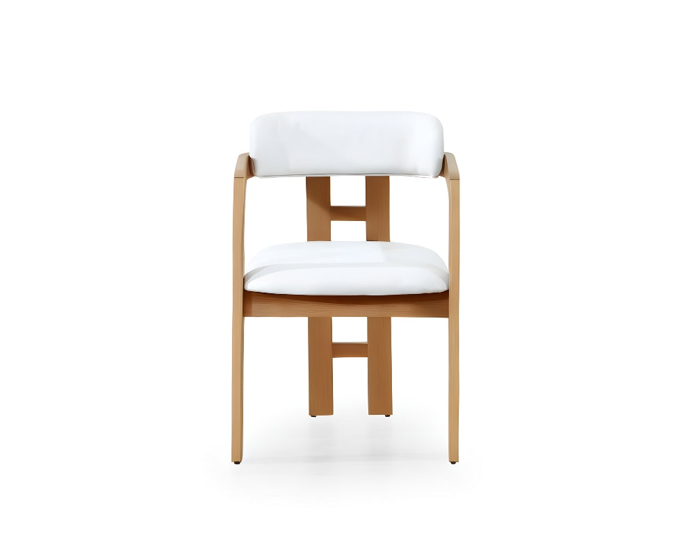 Pasa Dining Chair Natural White