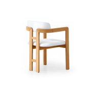 Pasa Dining Chair Natural White