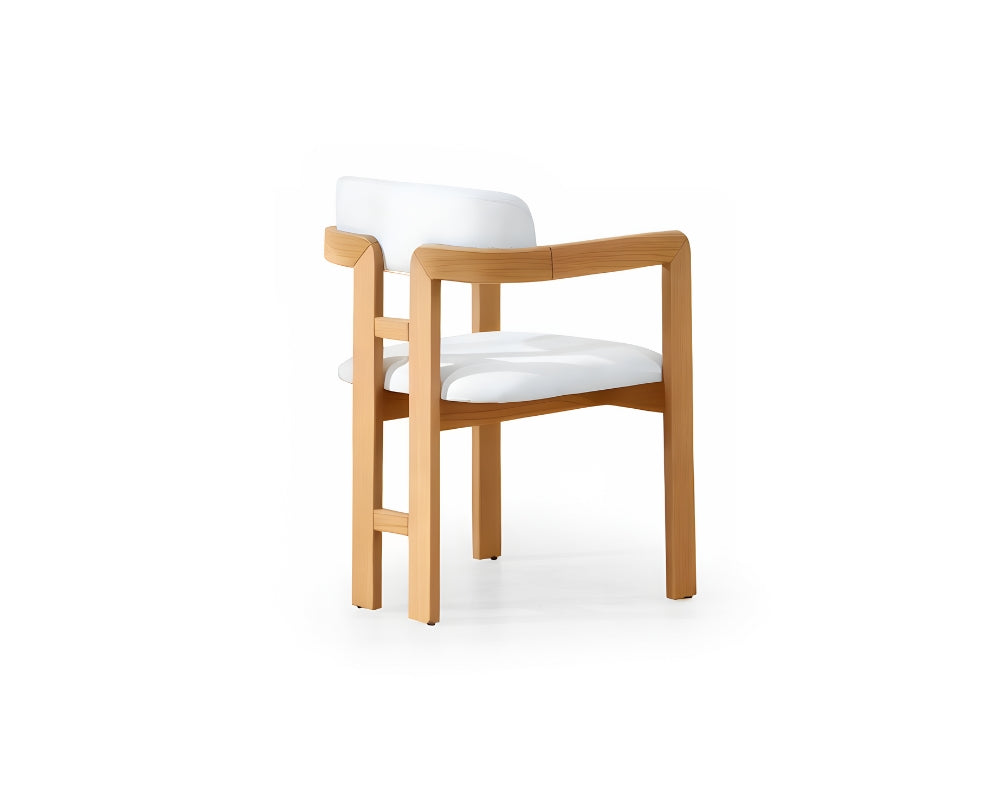 Pasa Dining Chair Natural White