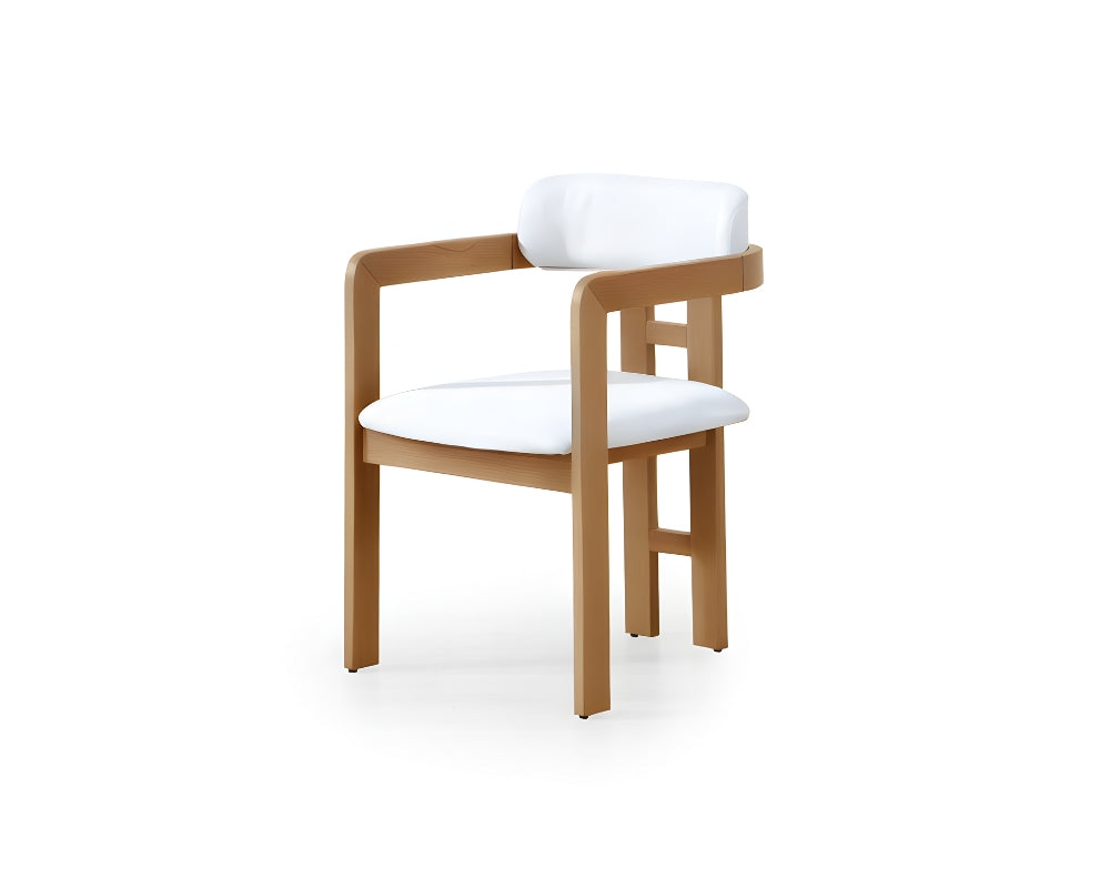 Pasa Dining Chair Natural White