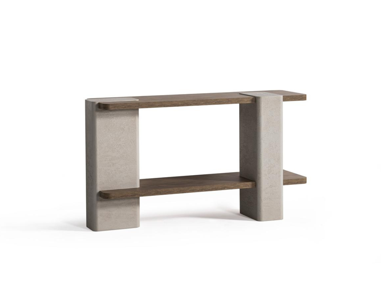 Summit Travertine Console Table