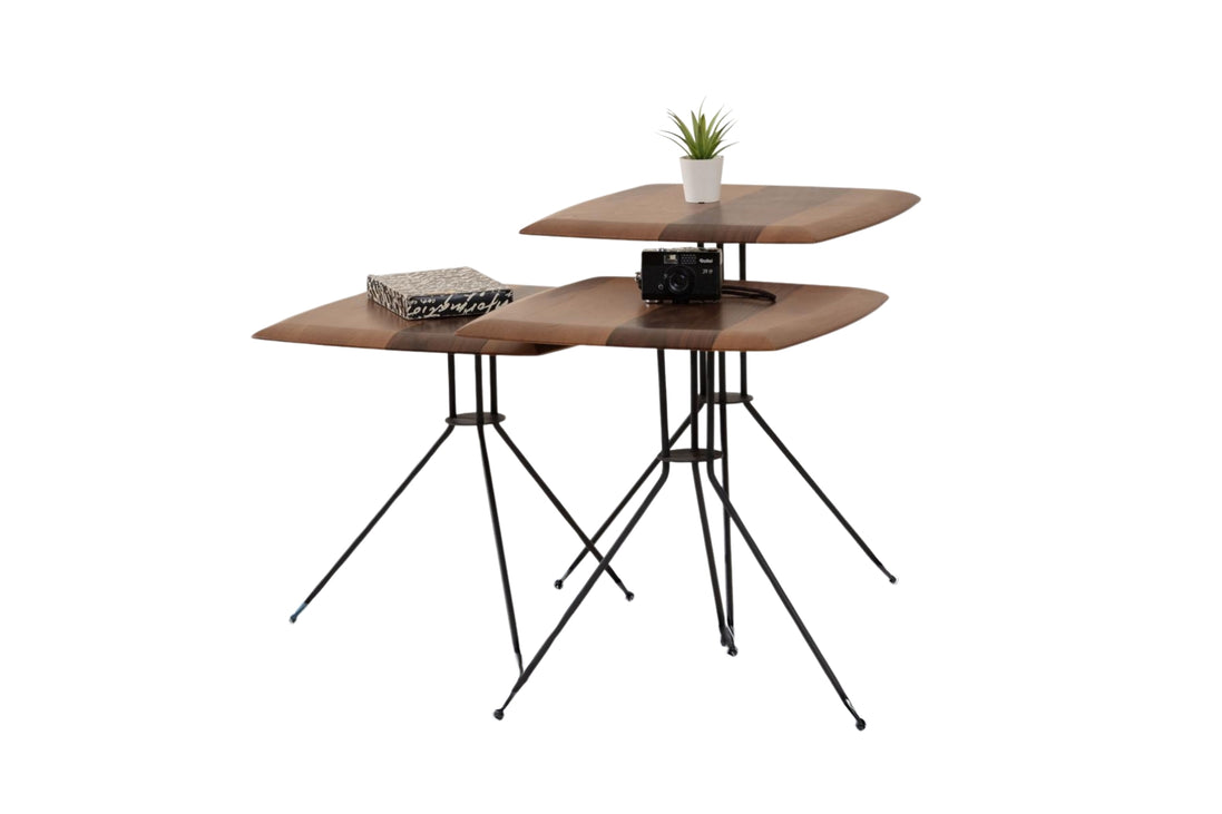Tara Nesting Tables Walnut
