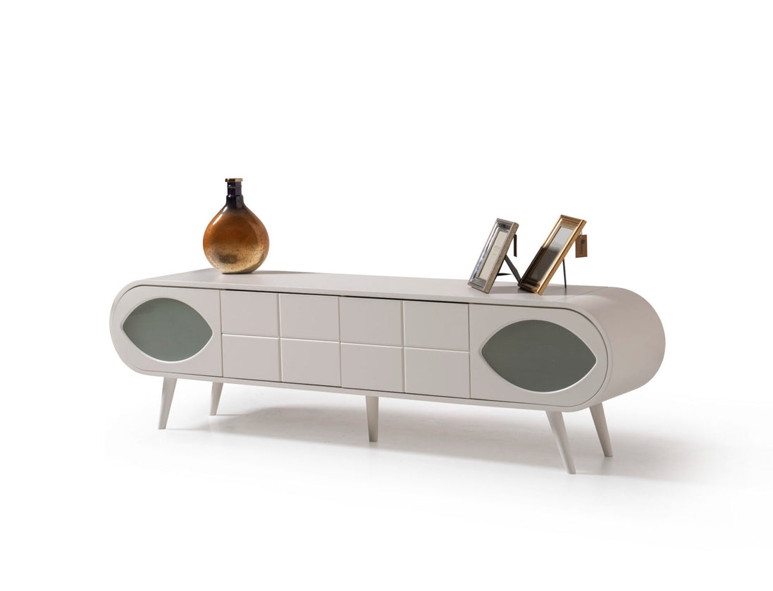 Trench Tv Unit Cream 200cm