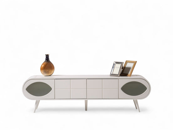 Trench Tv Unit Cream 200cm