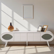 Trench Tv Unit Cream 200cm