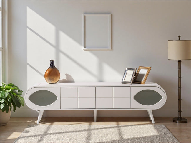 Trench Tv Unit Cream 200cm