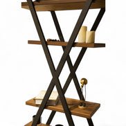 Xscape Wooden Book Shelf