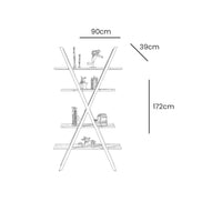 Xscape Wooden Book Shelf