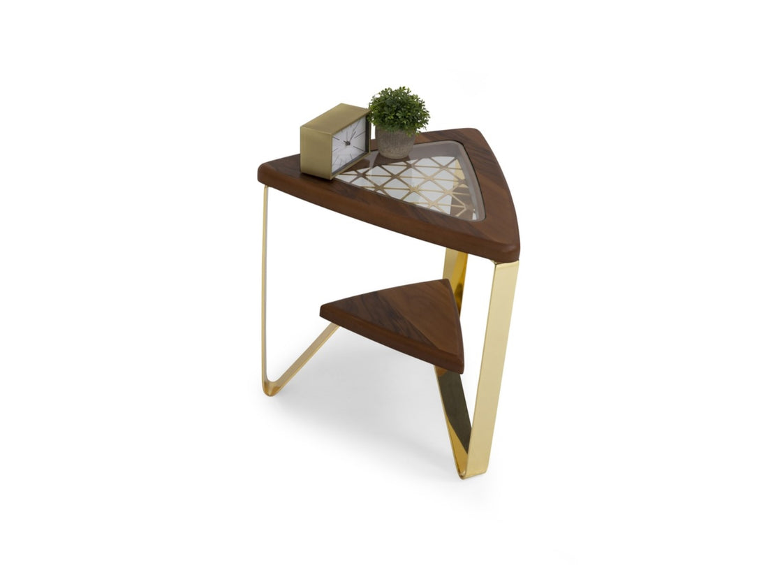 Parma Walnut Side Table
