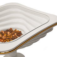 Noor White Accent Table