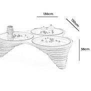 Tanaz Coffee Table White