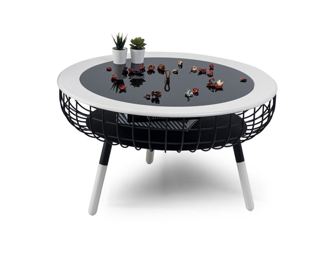 Victor Storage Coffee Table White