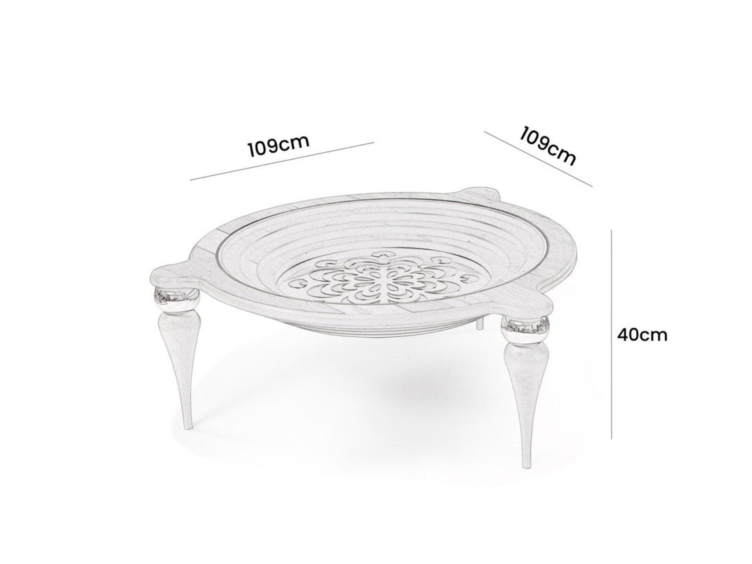 Dara Round Center Table