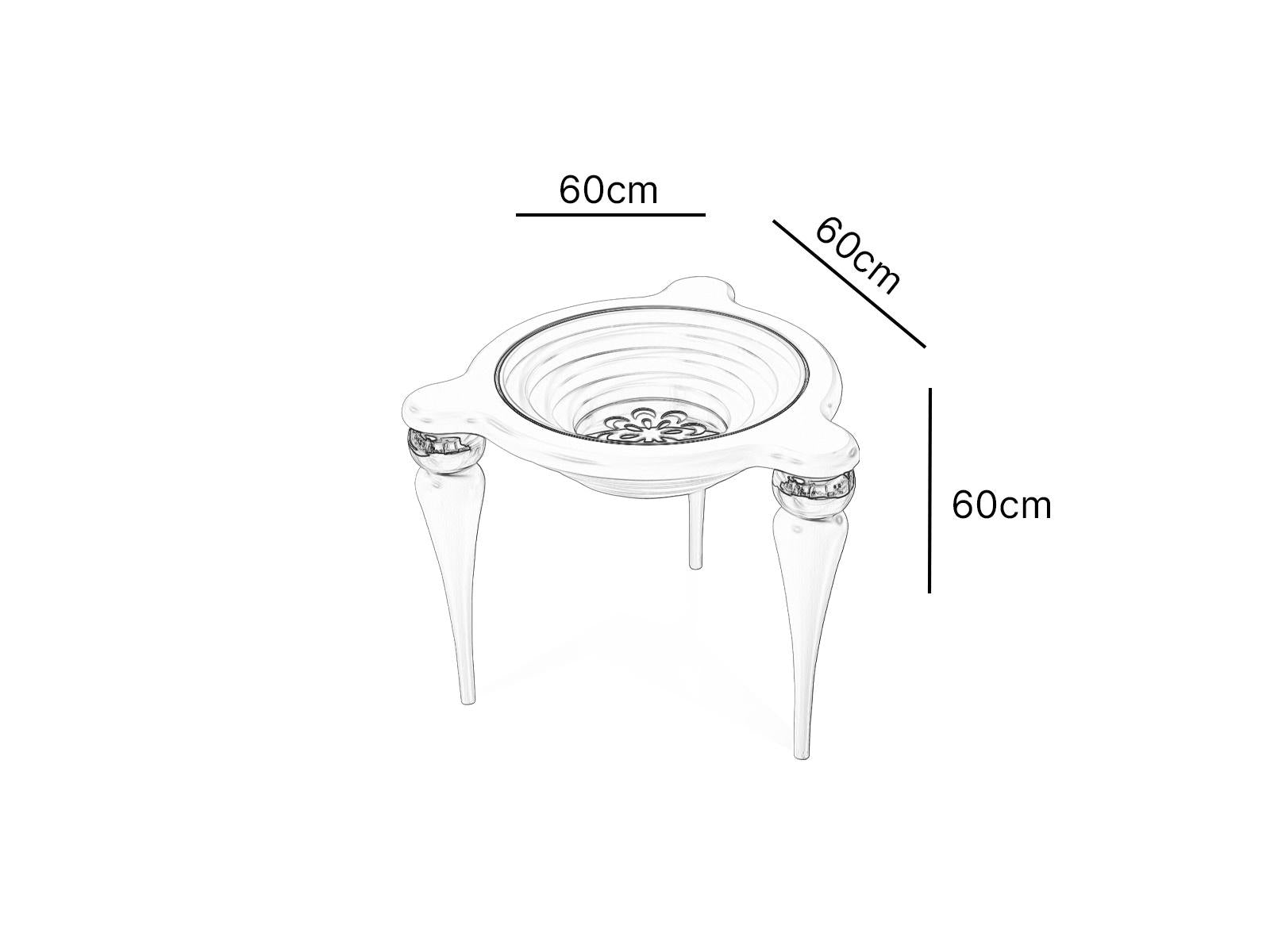 Dara Round End Table