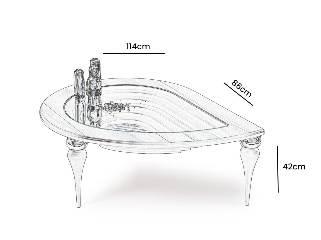 Jazmin Coffee Table Cream