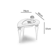 Jazmin Side Table Cream